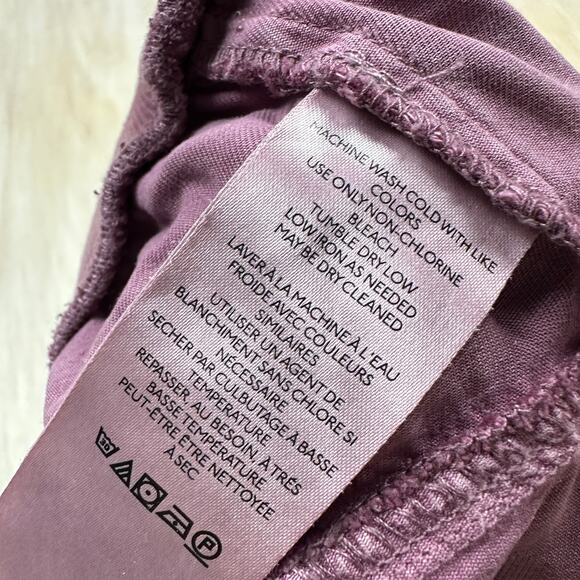 Anthropologie Mauve Cargo Pull On Urban Explorer Casual Jogger Pants Medium TALL - Picture 14 of 15